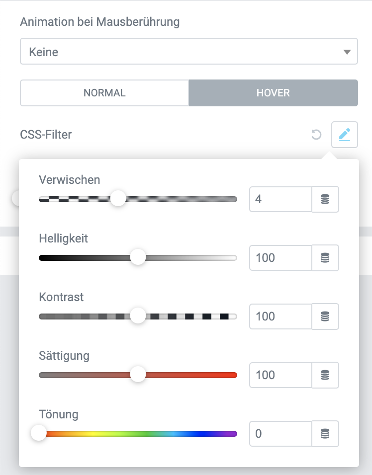Elementor CSS Filter