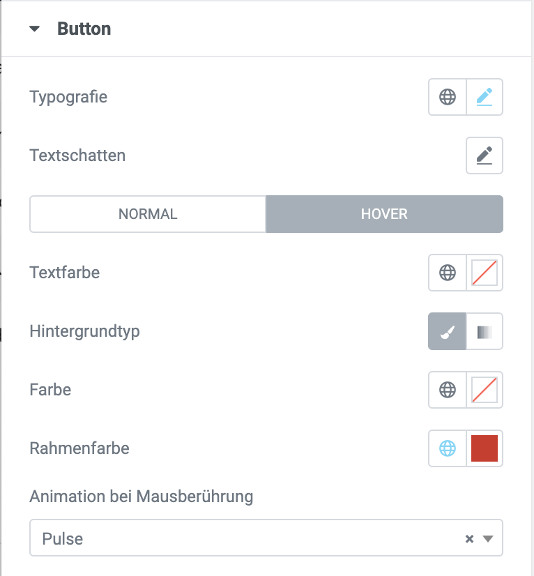 Elementor Hover Panel
